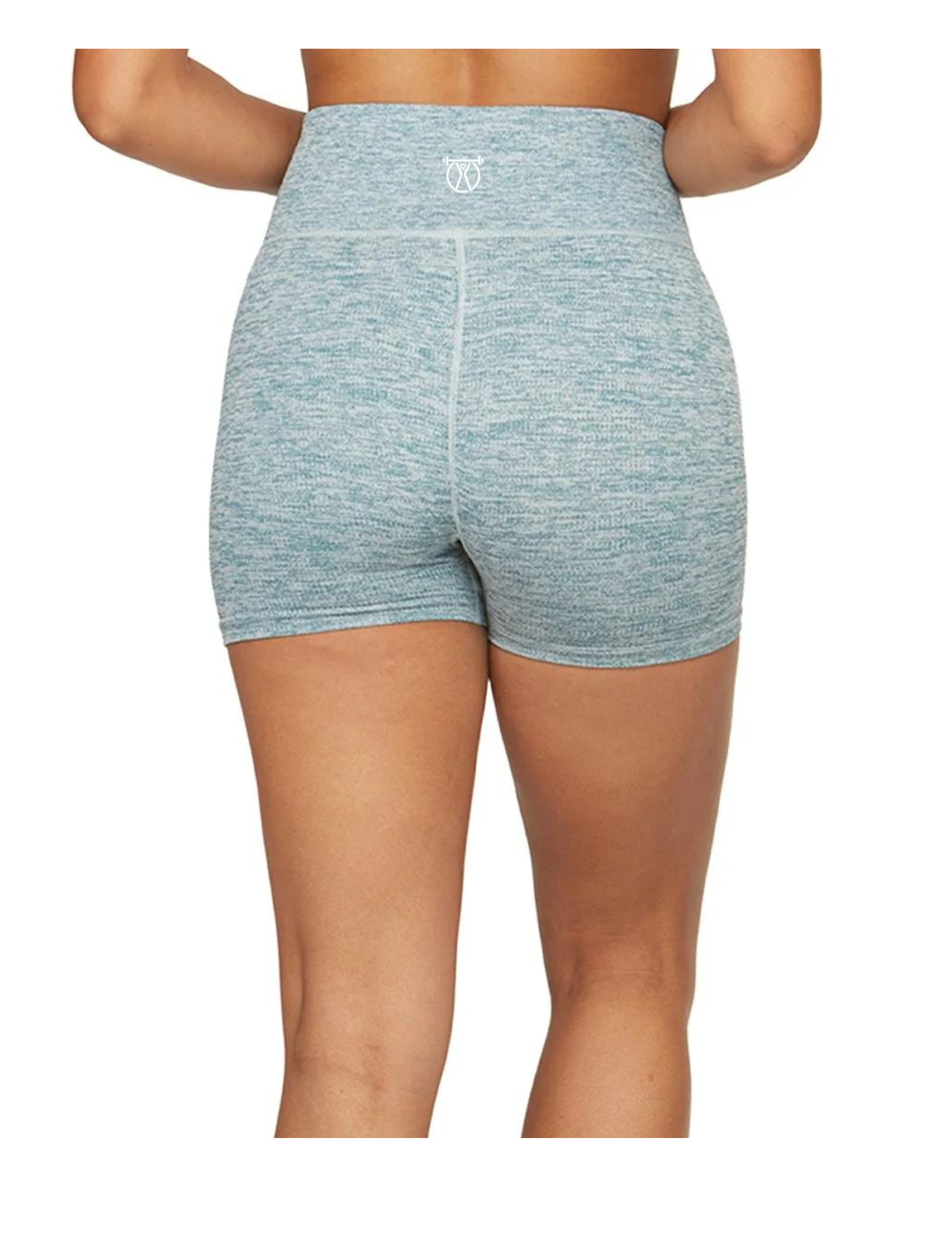 Fey Heathered  Soft and Seamless Biker Short