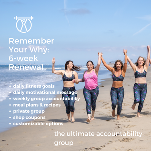 Remember your WHY 6 WEEK Renewal